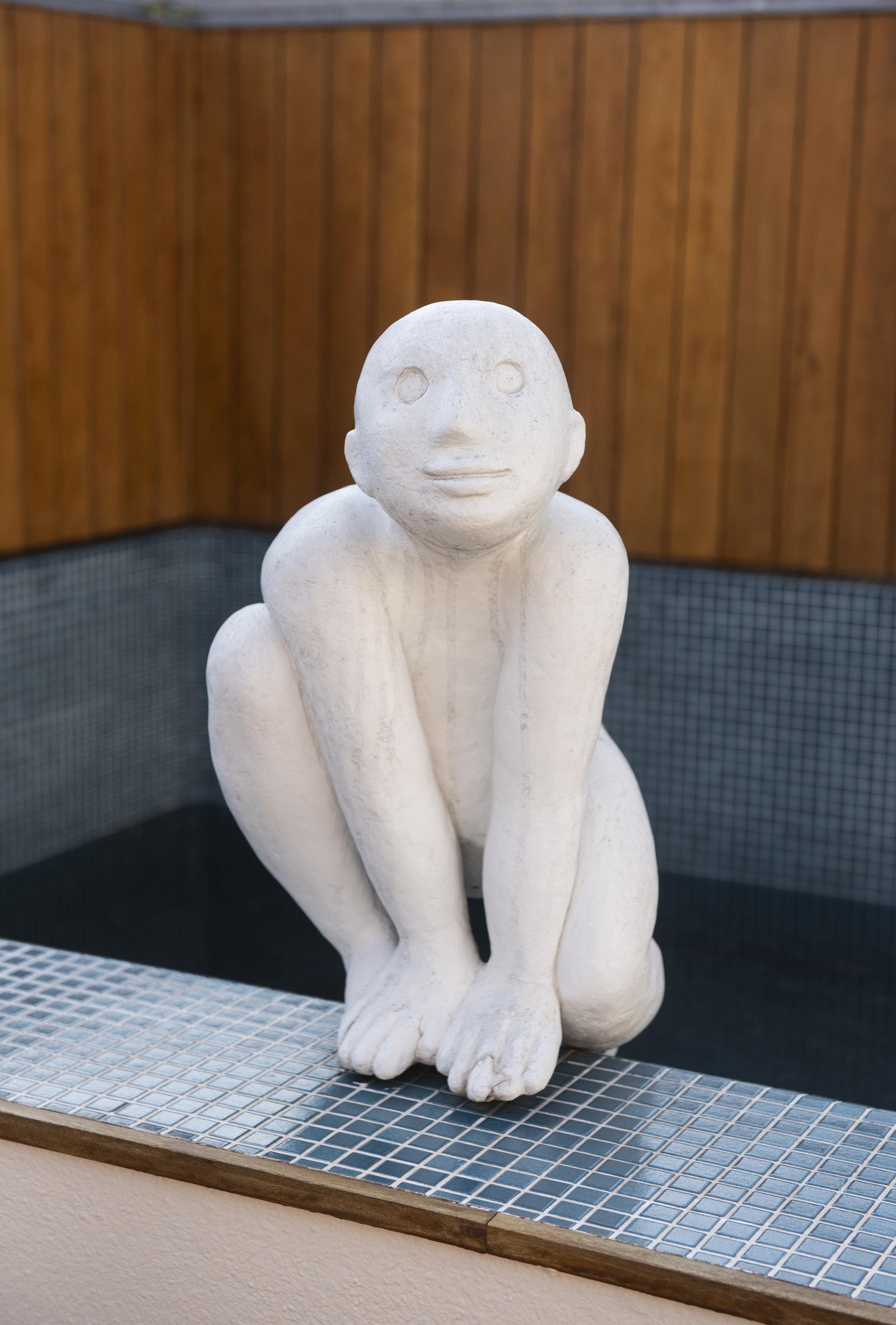 Hotel La Casa del Sol — Terraza con piscina y vistas a Barcelona